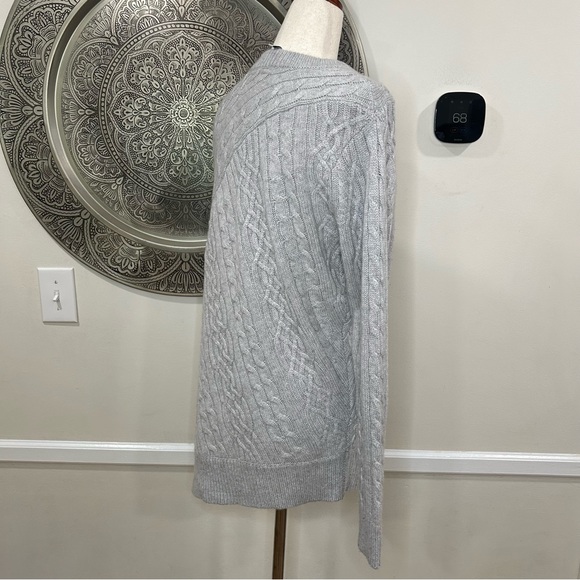 Autumn Cashmere Grey Knit Sweater Size : Medium - Picture 4 of 9